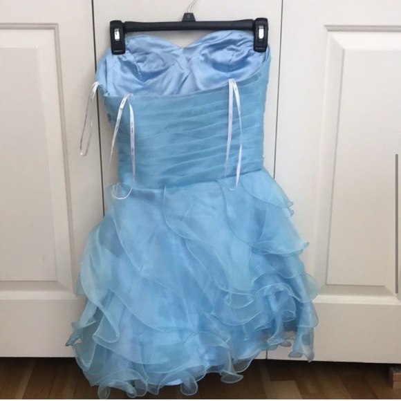 Semi-Formal Strapless Dress - Picture 8 of 14